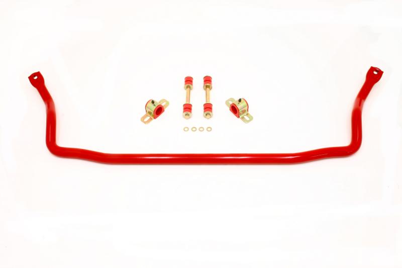 BMR 70-81 2nd Gen F-Body Front Solid 1.25in Sway Bar Kit w/ Bushings - Red SB008R Main Image