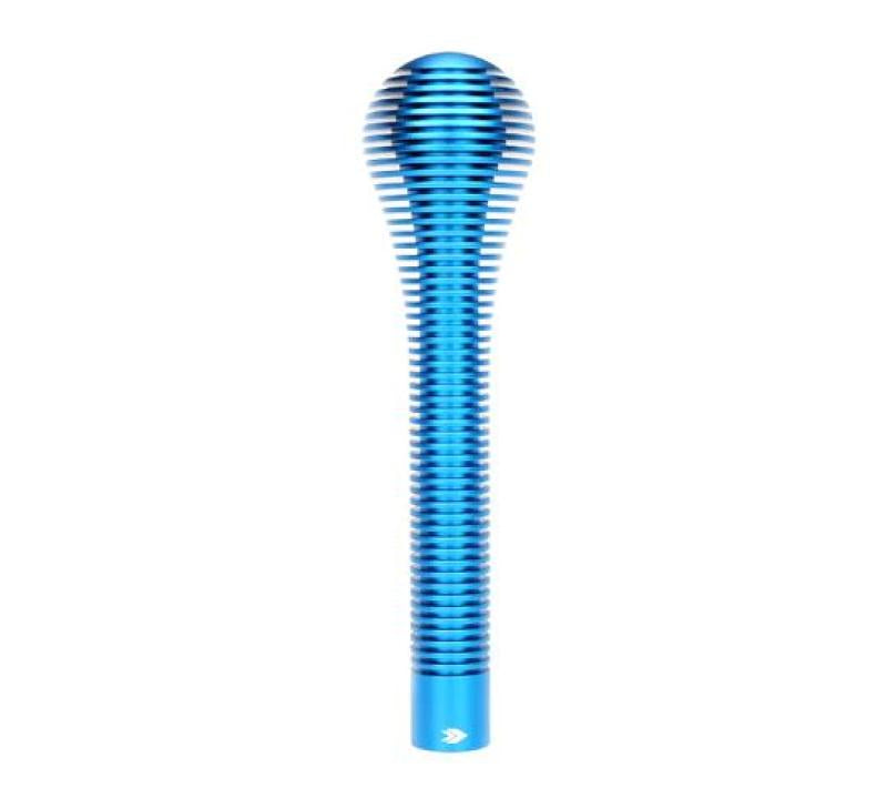 NRG Shift Knob Heat Sink Bubble Head Long Blue SK-711BL