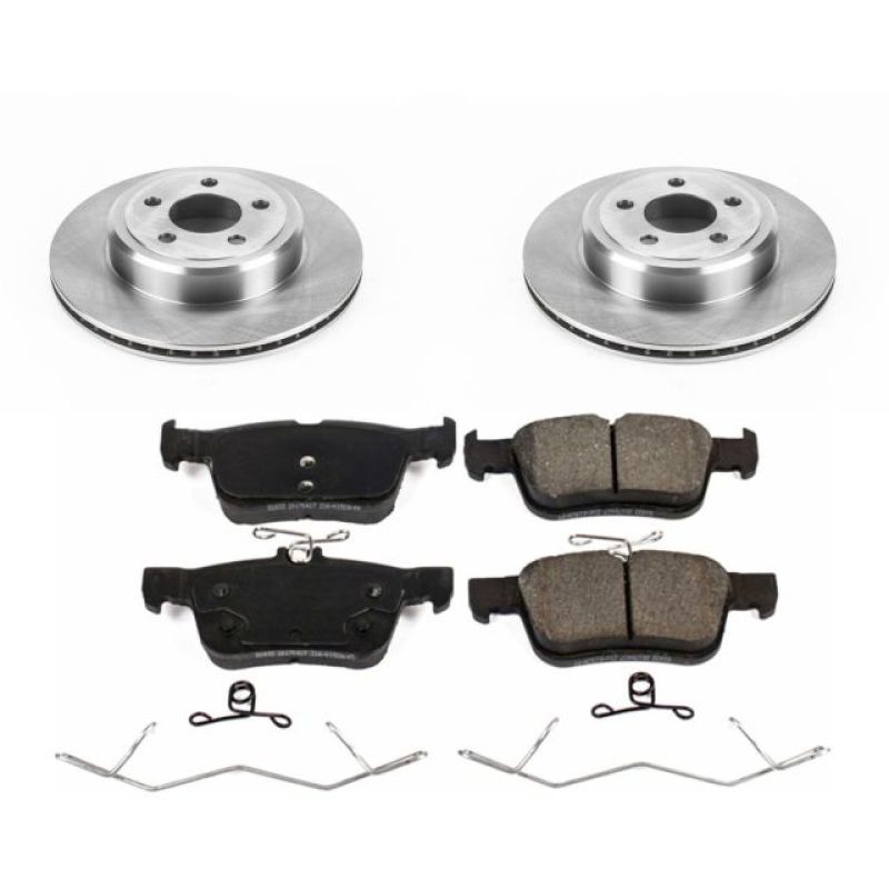 PowerStop PSB Autospecialty Kit Brakes, Rotors & Pads Brake Kits - OE main image