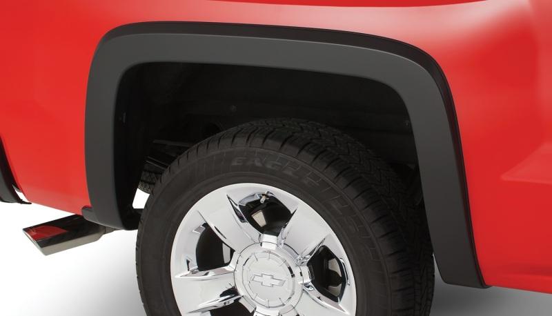 Bushwacker 15-18 Chevy Silverado 2500 HD Fleetside OE Style Flares 2pc 78.8/97.8in Bed - Black 40114-02 Main Image