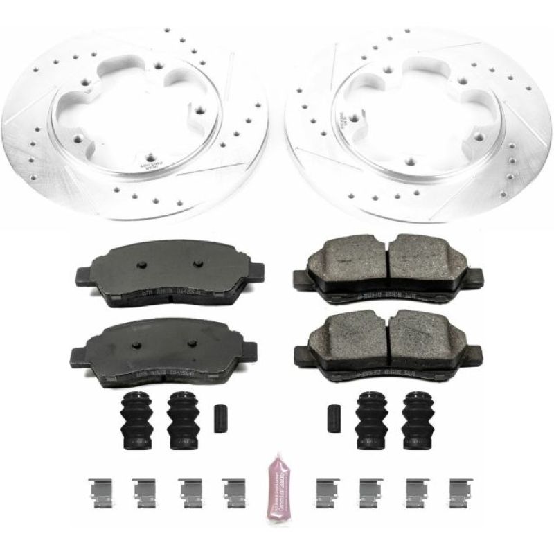 PowerStop PSB Z23 Evolution Kit Brakes, Rotors & Pads Brake Kits - Performance D&S main image