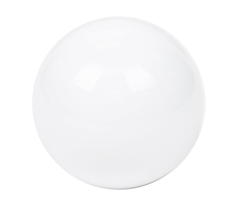 NRG Ball Style Solid White Heavy Weight Universal 1.1LBS/480g