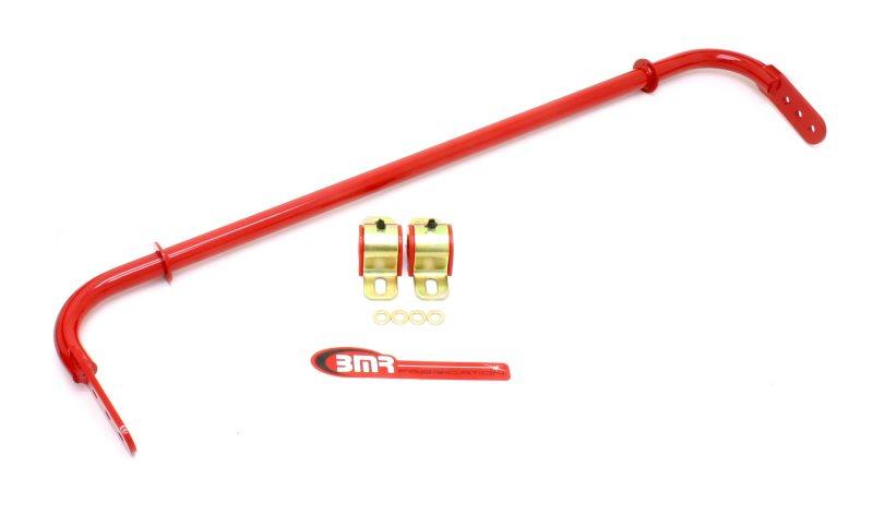 BMR 10-11 5th Gen Camaro Rear Hollow 25mm Adj. Sway Bar Kit w/ Bushings - Red SB017R Main Image