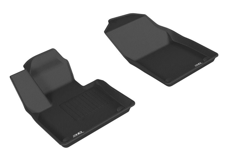 3D MAXpider 2015-2019 Volvo XC90 Kagu 1st Row Floormat - Black L1VV02011509 Main Image