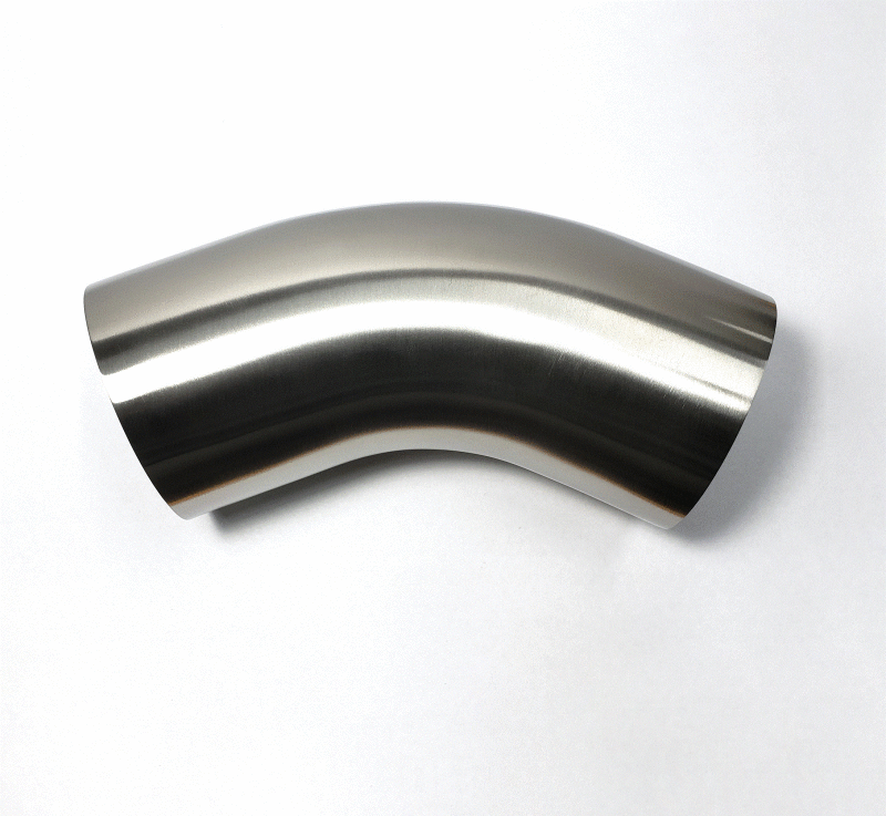 Stainless Bros 1.88in Diameter 1D / 1.88in CLR 16GA 45 Degree Mandrel Bend w/ Leg 601-04826-4100