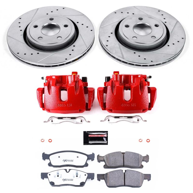 PowerStop PSB Z36 Truck & Tow Kit w/Cals Brakes, Rotors & Pads Brake Kits - Performance D&S main image