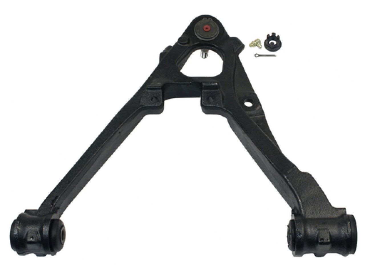 Moog Control Arm, Passenger Side Front Lower, Stock Style, Black, Chevy, GM