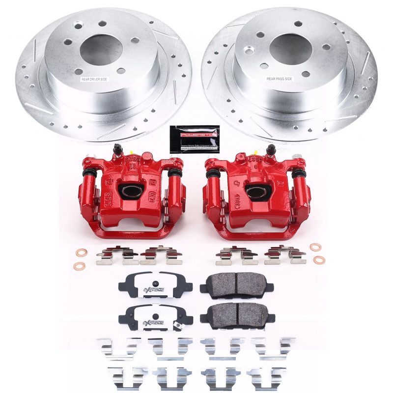 PowerStop PSB Z26 Street Kit w/Cals Brakes, Rotors & Pads Brake Kits - Performance D&S main image