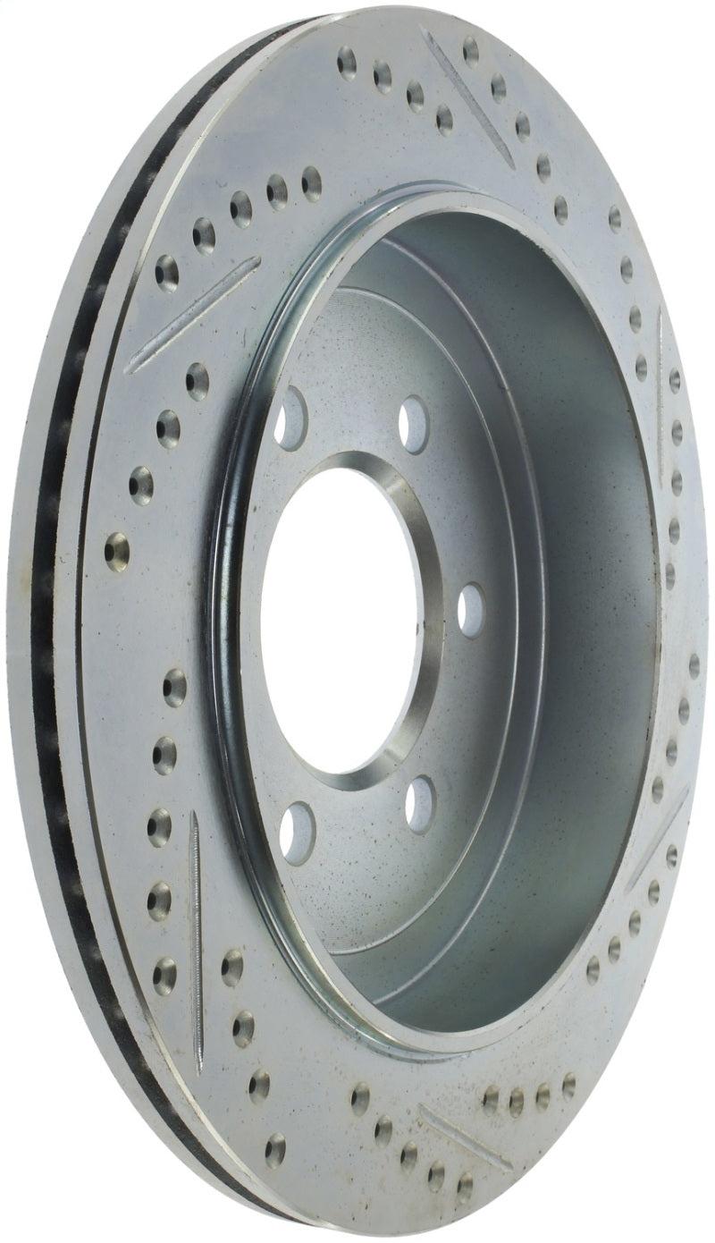 StopTech Select Sport Drilled & Slotted Rotor - Rear Right 227.65095L