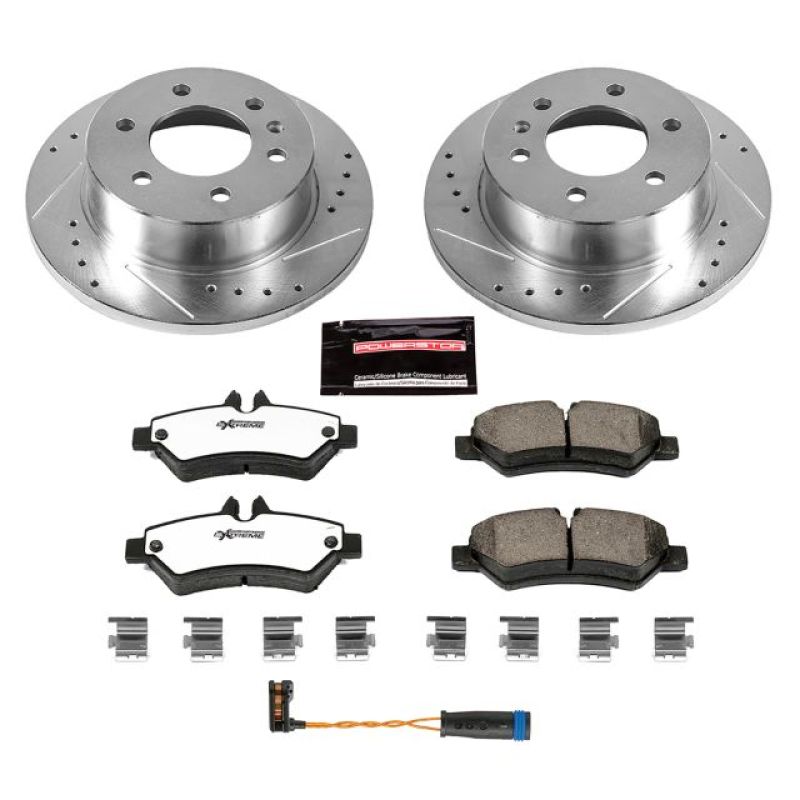 PowerStop PSB Z36 Truck & Tow Kit Brakes, Rotors & Pads Brake Kits - Performance D&S main image