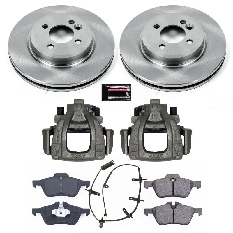 PowerStop PSB Autospecialty Kit w/Cals Brakes, Rotors & Pads Brake Kits - OE main image