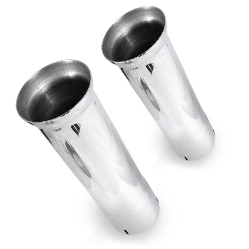 Stainless Works Bell Exhaust Tips- 2 1/2in ID Inlet 2 1/2in Body 7060250 Main Image