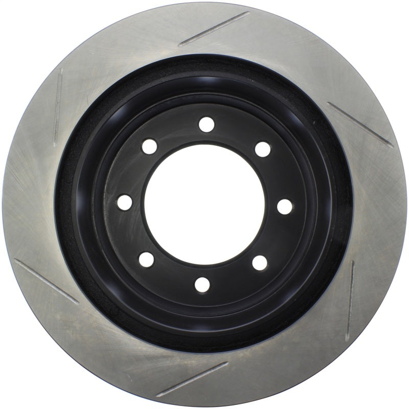 StopTech Sport Slotted Brake Rotor; Rear Left