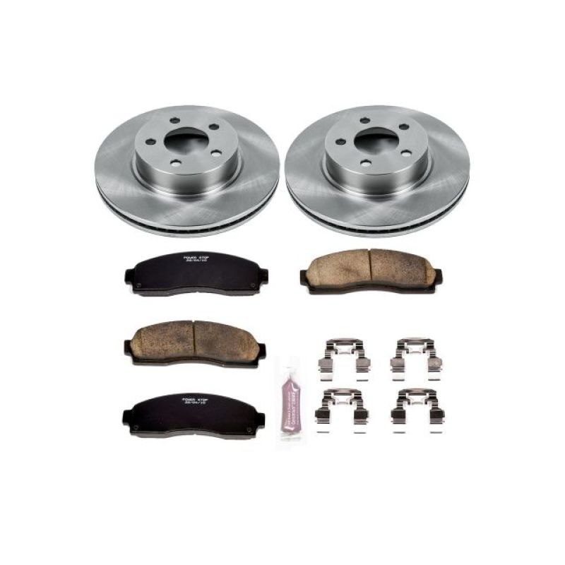 PowerStop PSB Autospecialty Kit Brakes, Rotors & Pads Brake Kits - OE main image