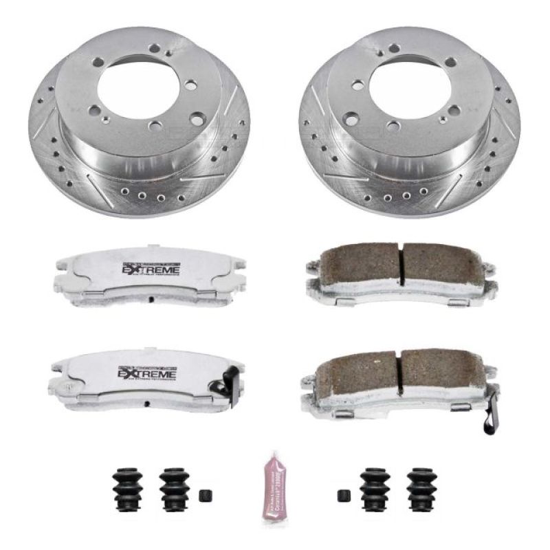 PowerStop PSB Z26 Street Warrior Kit Brakes, Rotors & Pads Brake Kits - Performance D&S main image