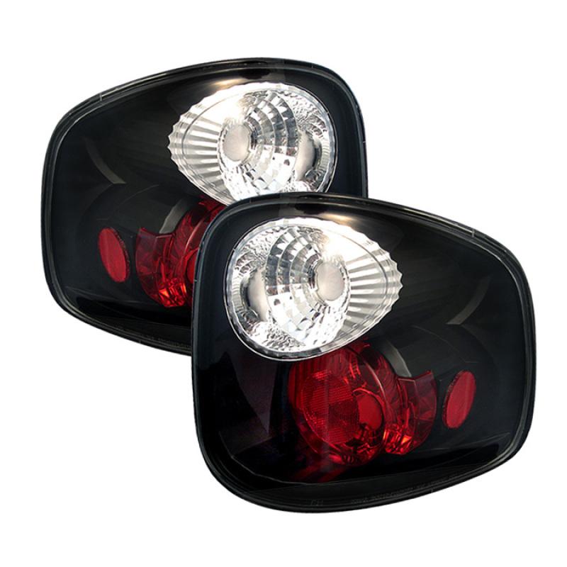 Spyder Ford F150 Flareside 97-03 Euro Style Tail Lights Black ALT-YD-FF15097FS-BK 5003379 Main Image