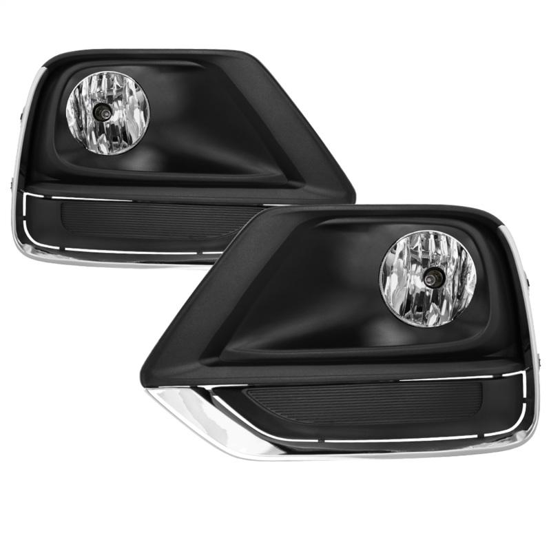 Spyder 17-19 Chevrolet Trax OEM Fog Lights w/Switch - Clear (FL-CTRAX17-C) 9044243 Main Image