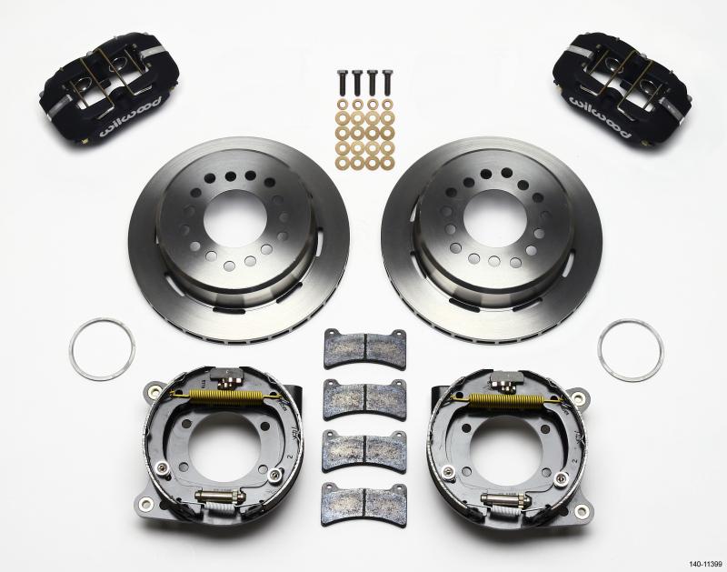 Wilwood Dynapro Low-Profile 11.00in P-Brake Kit 93-97 Camaro/Firebird 2.75in Offset 140-11399 Main Image