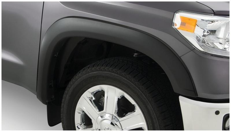 Bushwacker 14-18 Toyota Tundra OE Style Flares 2pc Fits w/ Factory Mudflap - Black 30037-02 Main Image