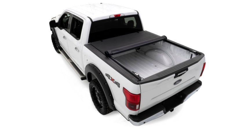 Lund 04-18 Ford F-150 (5.5ft. Bed) Genesis Roll Up Tonneau Cover - Black 96072