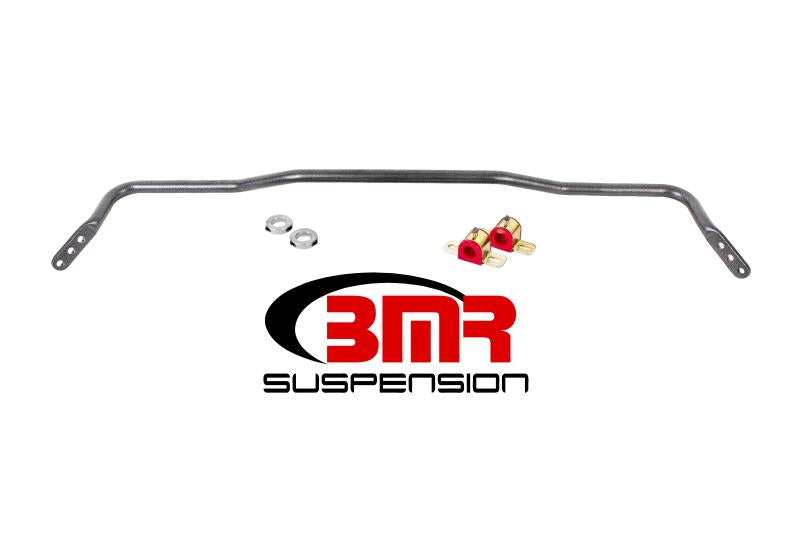 BMR 15-17 S550 Mustang Rear Hollow 25mm 3-Hole Adj. Sway Bar Kit - Black Hammertone SB045H Main Image