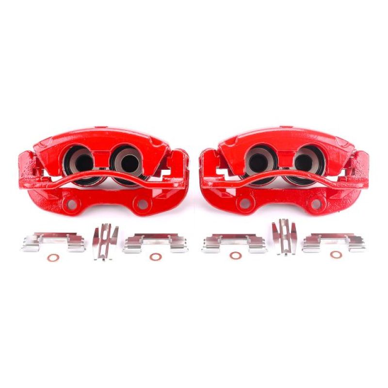 PowerStop PSB Red Calipers Brakes, Rotors & Pads Brake Calipers - Perf main image