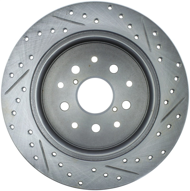 StopTech 01-05 Lexus IS300 / 02-10 Lexus SC430 Sport Slotted & Drilled Rear Right Brake Rotor 227.44090R