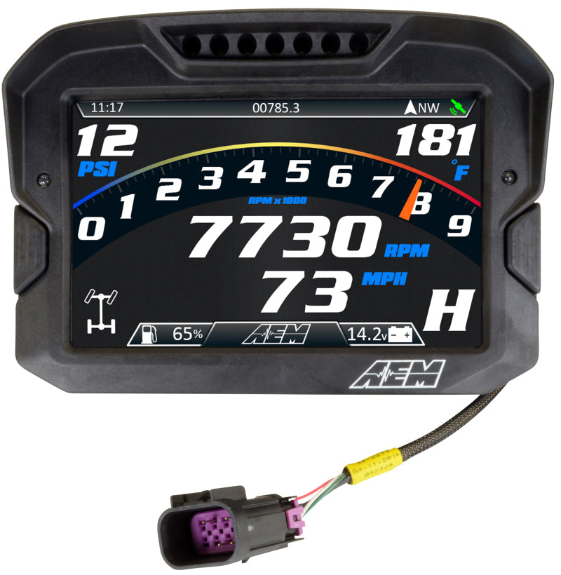 AEM CD-5/CD-7 Plug and Play Adapter Harness for 2016+ Polaris RZR XP & XPT 30-2219
