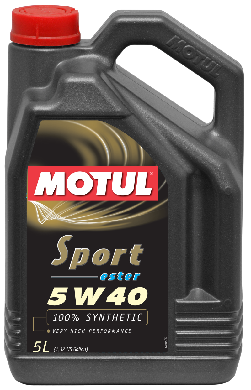 Motul 5L Synthetic Engine Oil Sport 5W40 105700