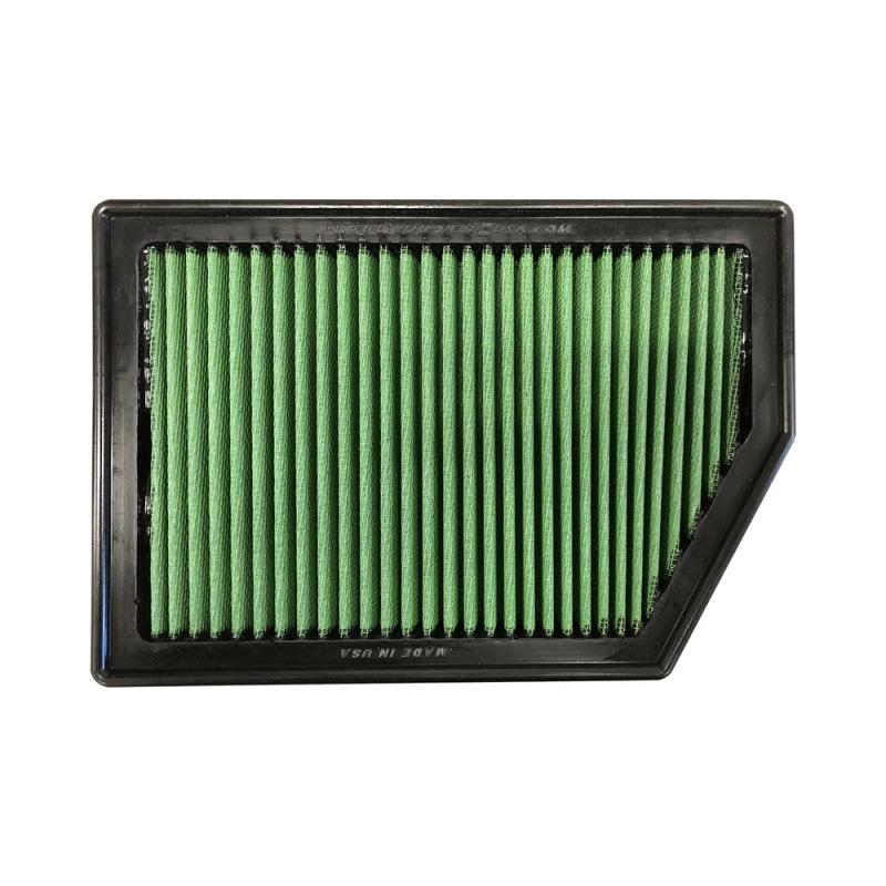 Green Filter 14-18 Jeep Cherokee 3.2L V6 Panel Filter 7352 Main Image