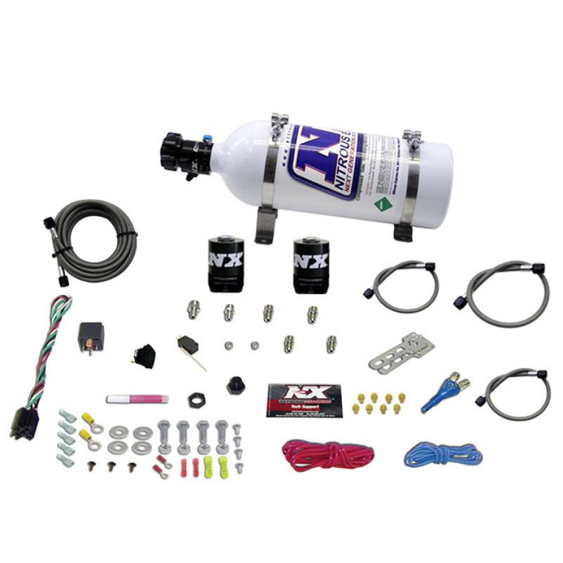 Nitrous Express GM EFI Race Single Nozzle Nitrous Kit (100-250HP) w/5lb Bottle 20118-05 Main Image