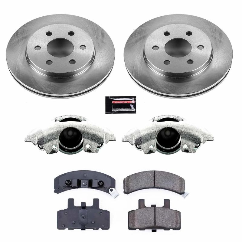 PowerStop PSB Autospecialty Kit w/Cals Brakes, Rotors & Pads Brake Kits - OE main image