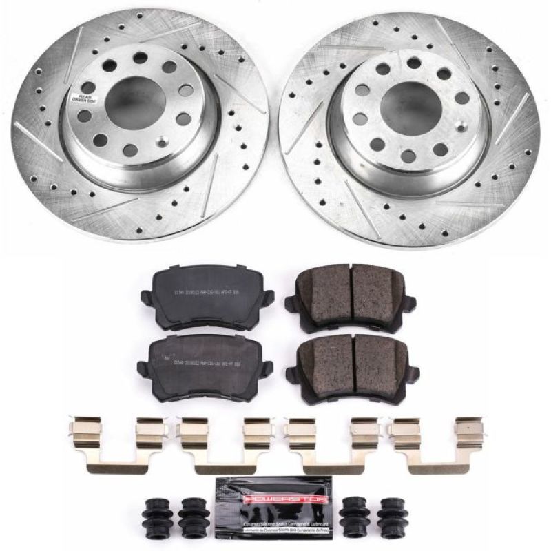 PowerStop PSB Z23 Evolution Kit Brakes, Rotors & Pads Brake Kits - Performance D&S main image