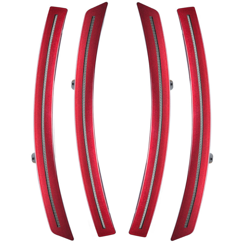 ORACLE Lighting Oracle Chevrolet Corvette C7 Concept Sidemarker Set - Clear - Crystal Red Tintcoat (GBE) 2392-GBE-C