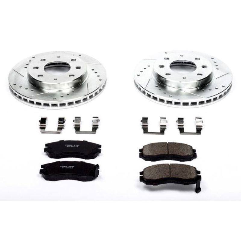 PowerStop PSB Z23 Evolution Kit Brakes, Rotors & Pads Brake Kits - Performance D&S main image