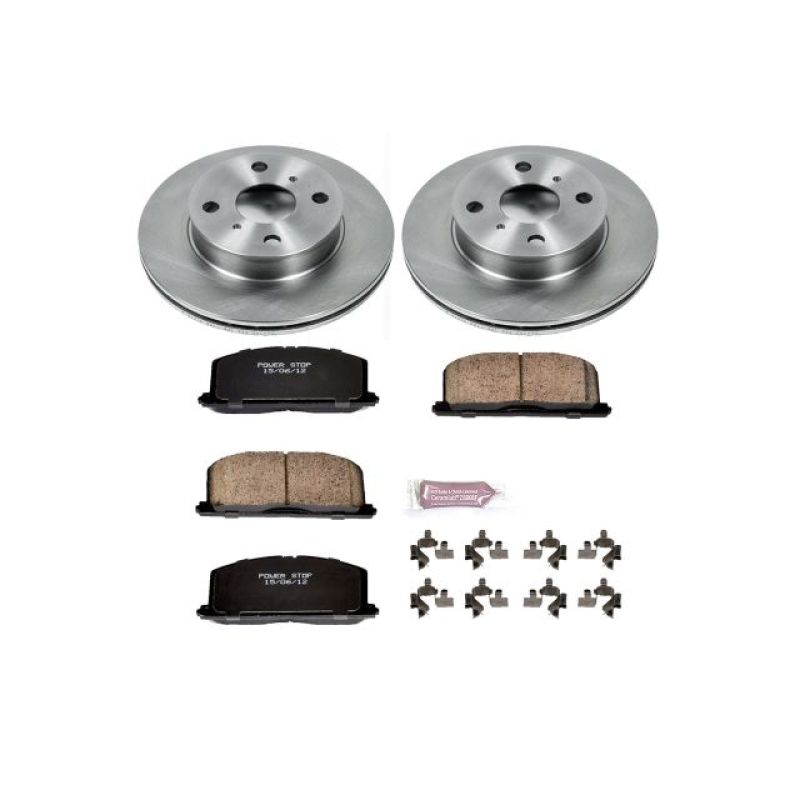 PowerStop PSB Autospecialty Kit Brakes, Rotors & Pads Brake Kits - OE main image