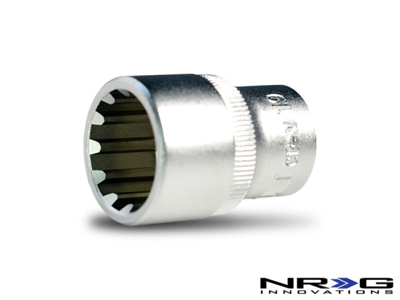 NRG Lug Nut Lock Key Socket Silver-for Use With Ln-474 Style Lug Nuts