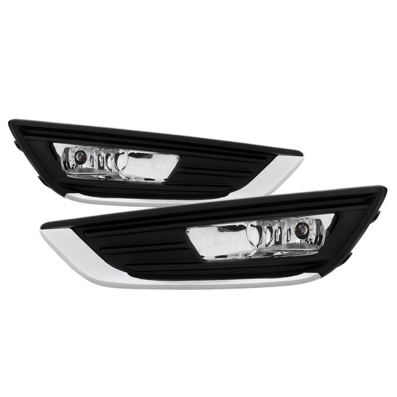 Spyder Ford Focus 2015-2016 OEM Fog Lights W/Switch - Clear FL-FF2015-C 5083012 Main Image