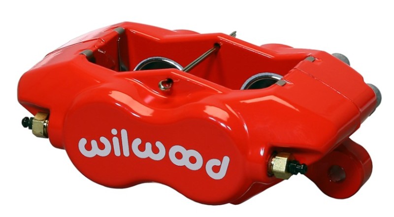 Wilwood Caliper-Forged DynaliteI-Red 1.62in Pistons .81in Disc 120-13842-RD