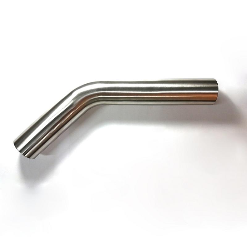 Stainless Bros 2.0in Diameter 1.5D / 3in CLR 45 Degree Bend 5in leg/8in leg Mandrel Bend 601-05026-1150 Main Image