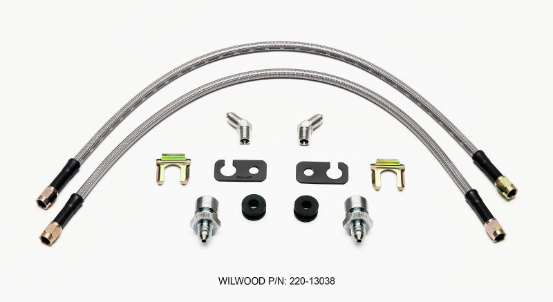 Wilwood Flexline Kit Front 2013 Focus 220-13038