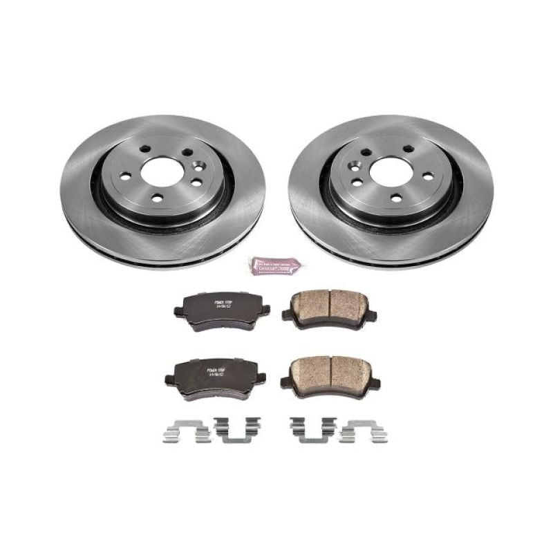 PowerStop PSB Autospecialty Kit Brakes, Rotors & Pads Brake Kits - OE main image