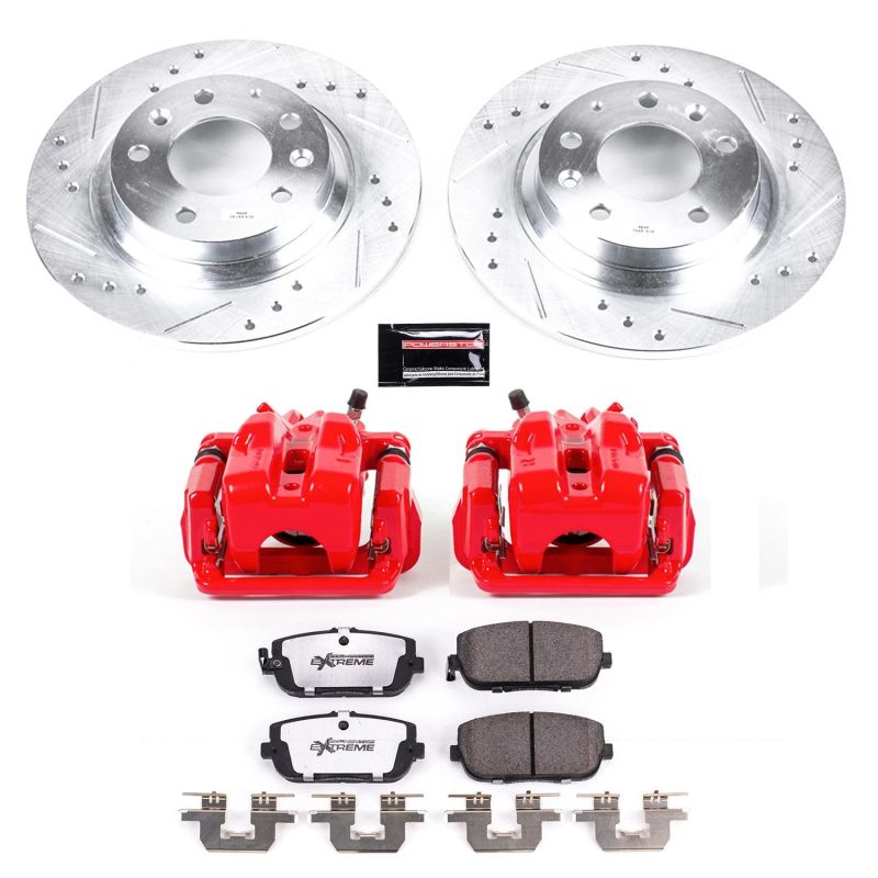 PowerStop PSB Z26 Street Kit w/Cals Brakes, Rotors & Pads Brake Kits - Performance D&S main image