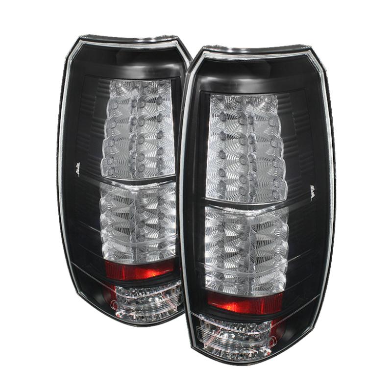 Spyder Chevy Avalanche 07-13 LED Tail Lights Black ALT-YD-CAV07-LED-BK 5032461 Main Image