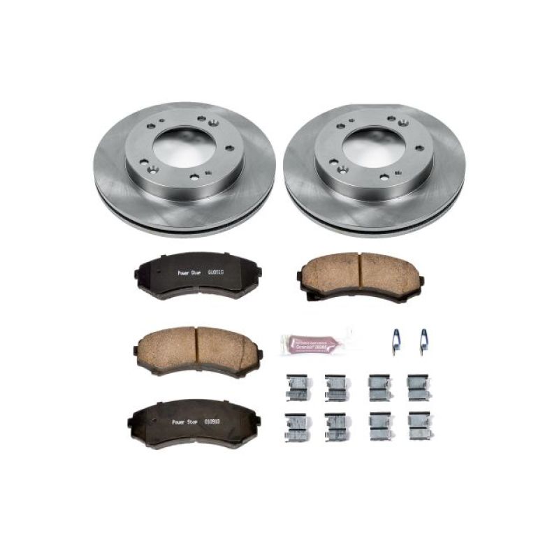 PowerStop PSB Autospecialty Kit Brakes, Rotors & Pads Brake Kits - OE main image