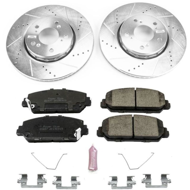 PowerStop PSB Z23 Evolution Kit Brakes, Rotors & Pads Brake Kits - Performance D&S main image