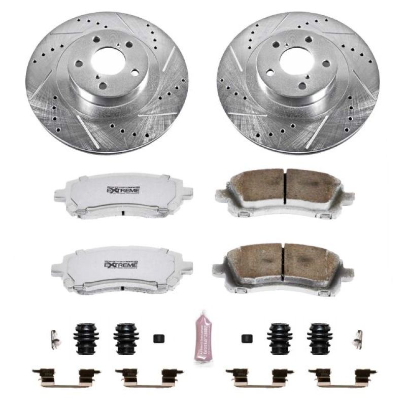 PowerStop PSB Z26 Street Warrior Kit Brakes, Rotors & Pads Brake Kits - Performance D&S main image