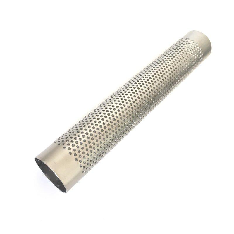 Ticon Industries 12in OAL 2.0in Perforated Titanium Punch Tube 117-05012-0000 Main Image