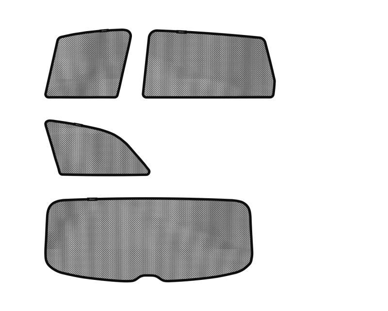 3D MAXpider 2007-2015 Audi Q7 Black Sun Shades - Complete Set S1AD0260 Main Image