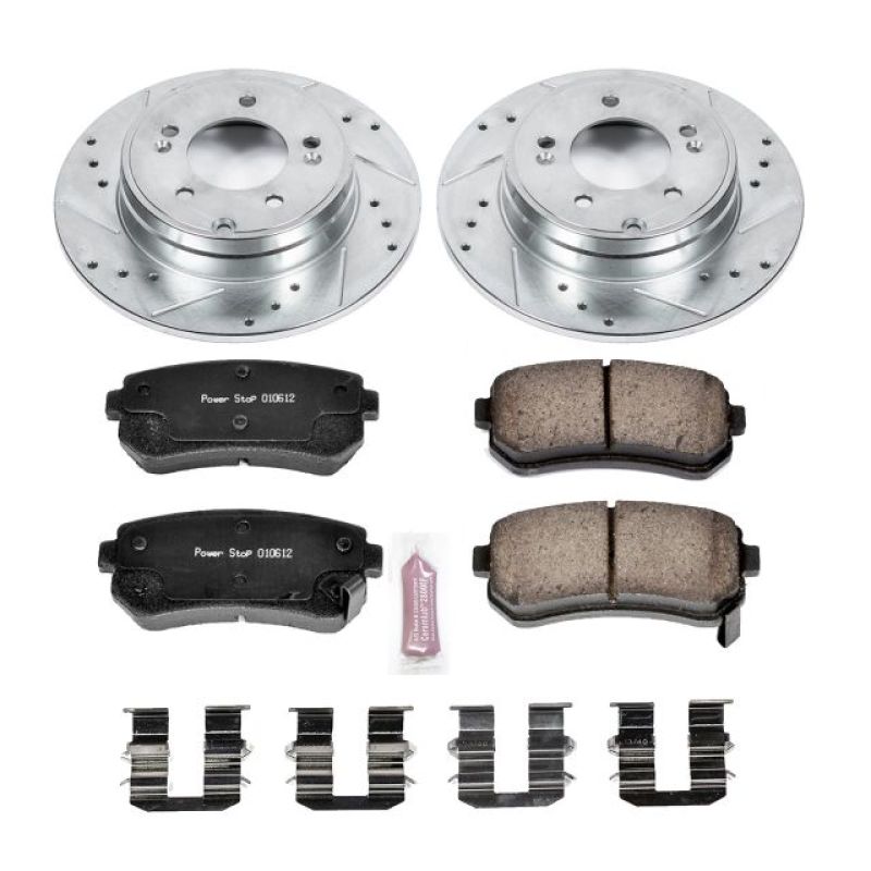 PowerStop PSB Z23 Evolution Kit Brakes, Rotors & Pads Brake Kits - Performance D&S main image